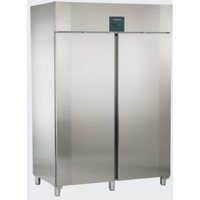 Réfrigérateur positif 2 portes sur pieds Acier inoxydable 143x83x212cm 1056L