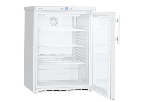  Liebherr Armoire Réfrigérateur porte en verre blanc | 141 litres 