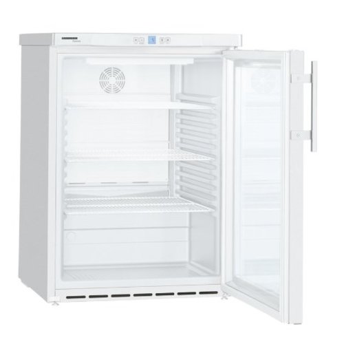  Liebherr Armoire Réfrigérateur porte en verre blanc | 141 litres 