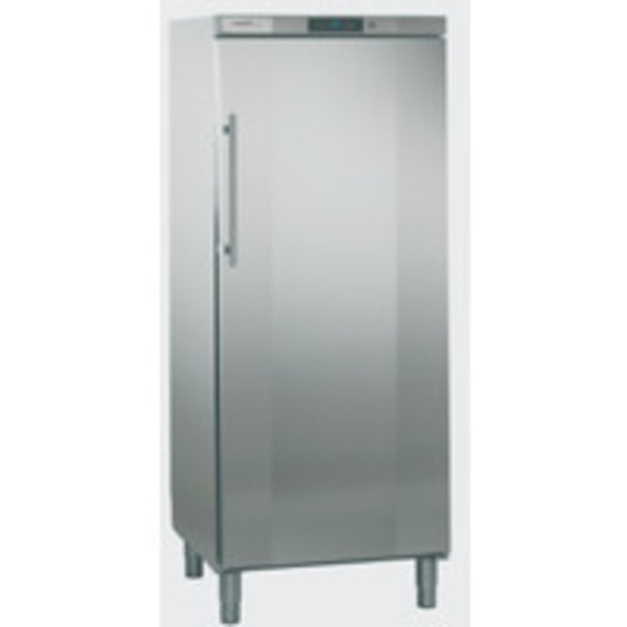 Congélateur inox 1864x747x791mm 337 L | 2/1GN | -14°C en -28°C