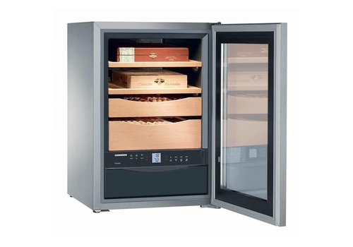  Liebherr Armoire à cigares Acier inoxydable | 43 litres 