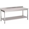 ProChef Table de travail en inox avec plateau | 8 Formats