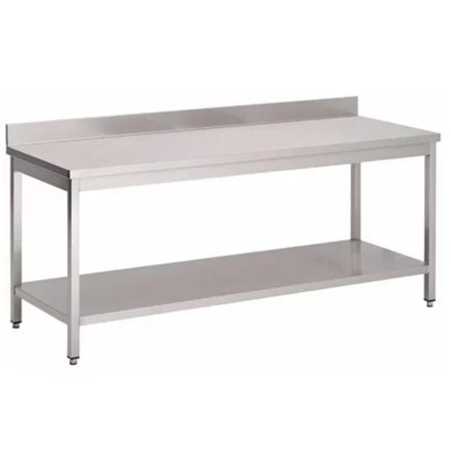 Table de travail en inox avec plateau | 8 Formats