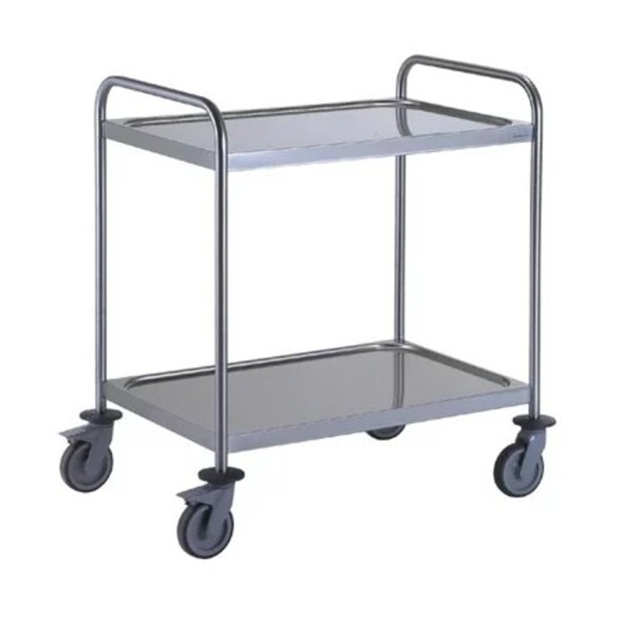 Chariot de service 2 plateaux 800x530mm