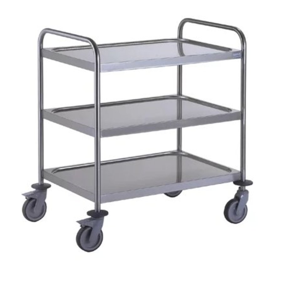 Chariot de Service 3 Plateaux / 800x530mm