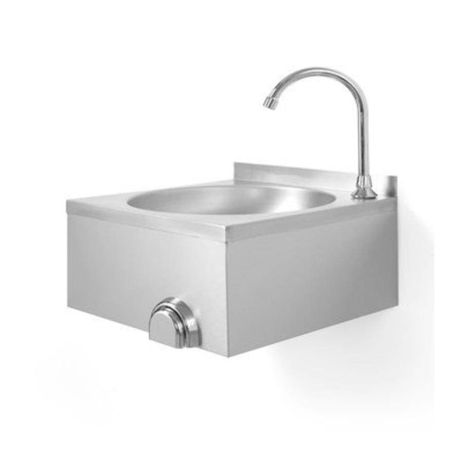 Lavabo | Acier inoxydable | Genouillère