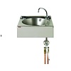 ProChef Lavabo | Inox 304 | Genouillère | 38,4 x 33,3 x 13,8 cm