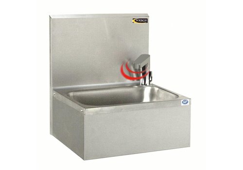  Sofinor Lavabo / Acier inoxydable / Robinet électrique / Régulation de température 