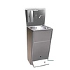 Sofinor  Lavabo / Acier inoxydable / Commande au pied / Poubelle / Distributeur de Savon