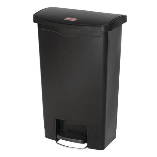  Rubbermaid Poubelle à pédale frontale Slim Jim 50L | 2 couleurs 