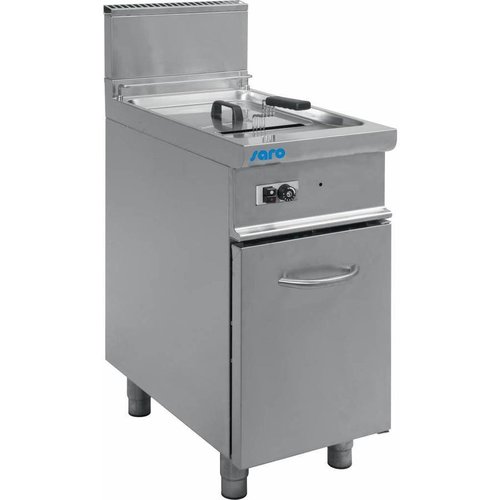  Saro Friteuse à gaz avec pieds 13 Litres | 400 x 700 x 850 mm | 11,2 kW 