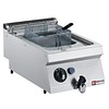 ProChef Friteuse au gaz inox | 7 litres | Avec zone froide | 120°C et 190°C | 400x700x(h)250/320mm