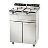 Combisteel Friteuse électrique 2x9 L | 695 x 530 x 970 mm | 2 x 3,3 kW