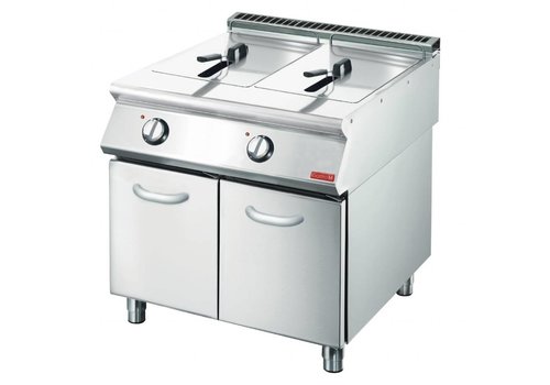  Gastro-M Friteuse électrique Gastro M 2x 10L 70/80FRE | 850(H) x 800(L) x 700(P)mm | 18 kW 