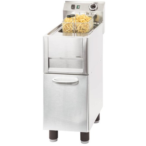  Casselin Friteuse électrique sur pieds 13 litres | L 330 x P 600 x H 860-920 mm | 50°C à 190°C | 9 900 W 