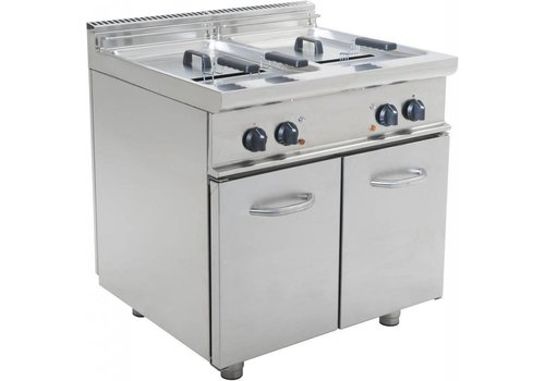  Saro Friteuse Électrique Sur Meuble E7/FRE2V13 | jusqu'à 190 °C | L800 x P700 x H850 mm | 24 kW 