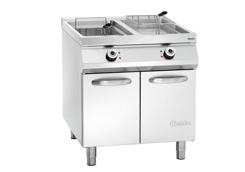  Bartscher Friteuse électrique - 2 x 20 litres - 30000 Watt | 800 x 700 x 850 mm 