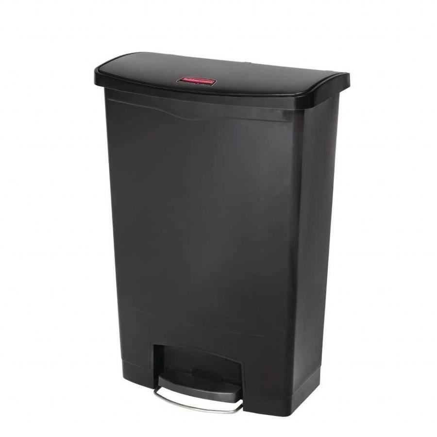 Poubelle à pédale frontale Rubbermaid Slim Jim 90L 3 couleurs