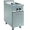 Saro Friteuse Électrique Sur Meuble E7/FRE1V13 | jusqu'à 190 °C | L400 x P700 x H850 mm | acier inoxydable