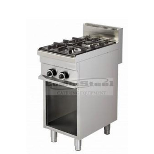  Combisteel BASE 700 CUISINIERE A GAZ 2 BR. 