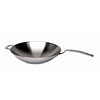 Saro Wok pour cuisinière à induction fond rond | 35 cm Ø