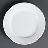 Olympia Assiette en porcelaine blanche / 16,5 cm / 12 pièces