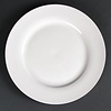 ProChef  Grande assiette de service blanche bord large 27 cm (4 pièces)