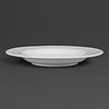 Olympia Assiette à pâtes porcelaine blanche 31 cm (4 pièces)