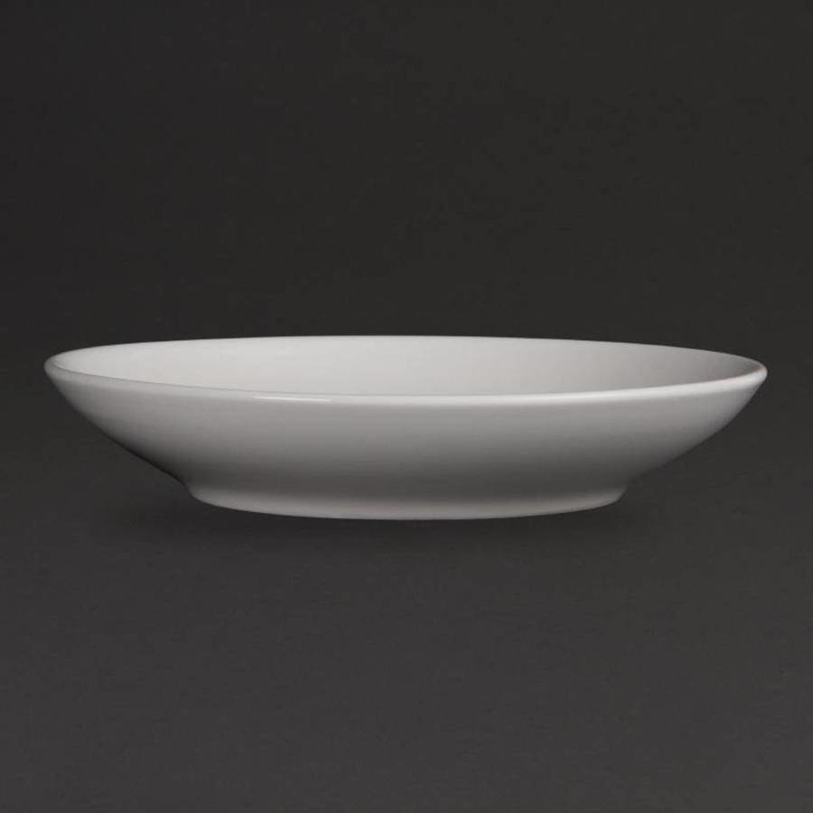 Assiette ronde en porcelaine de luxe 26 cm (6 pièces)