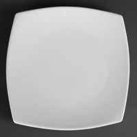 Assiettes plates en porcelaine 24 cm (pièces 12)