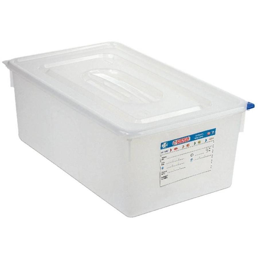 Boîtes alimentaires 1/1 GN 28 litres | (4 pièces)