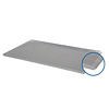 ProChef | Plaque de four 3 bords et 1 incliné | Aluminium | 100 x 60 x 2,3 cm