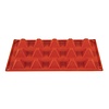 Vogue Plaque 15 pyramides en silicone Pavoni Formaflex