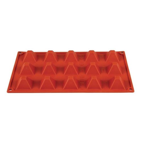  Vogue Plaque 15 pyramides en silicone Pavoni Formaflex 