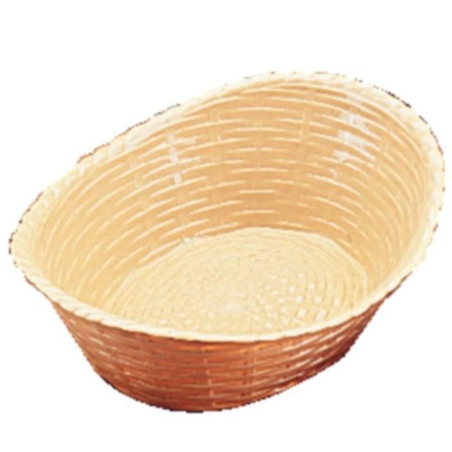 Panier ovale en polypropylène