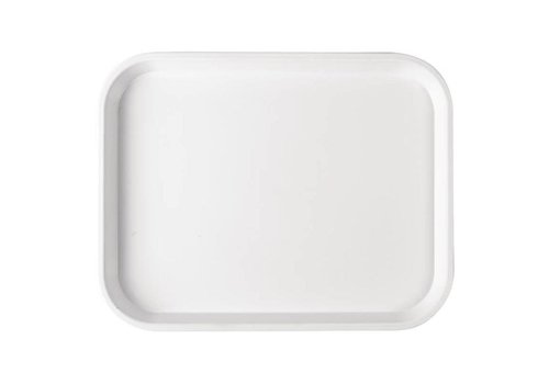  ProChef Plateau de service en plastique blanc | 5 Formats 