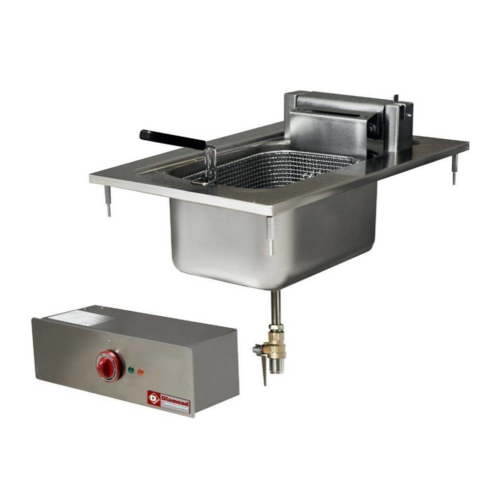  ProChef Friteuse Electrique encastrable | 10 Litres | 400V | 7,5kW 