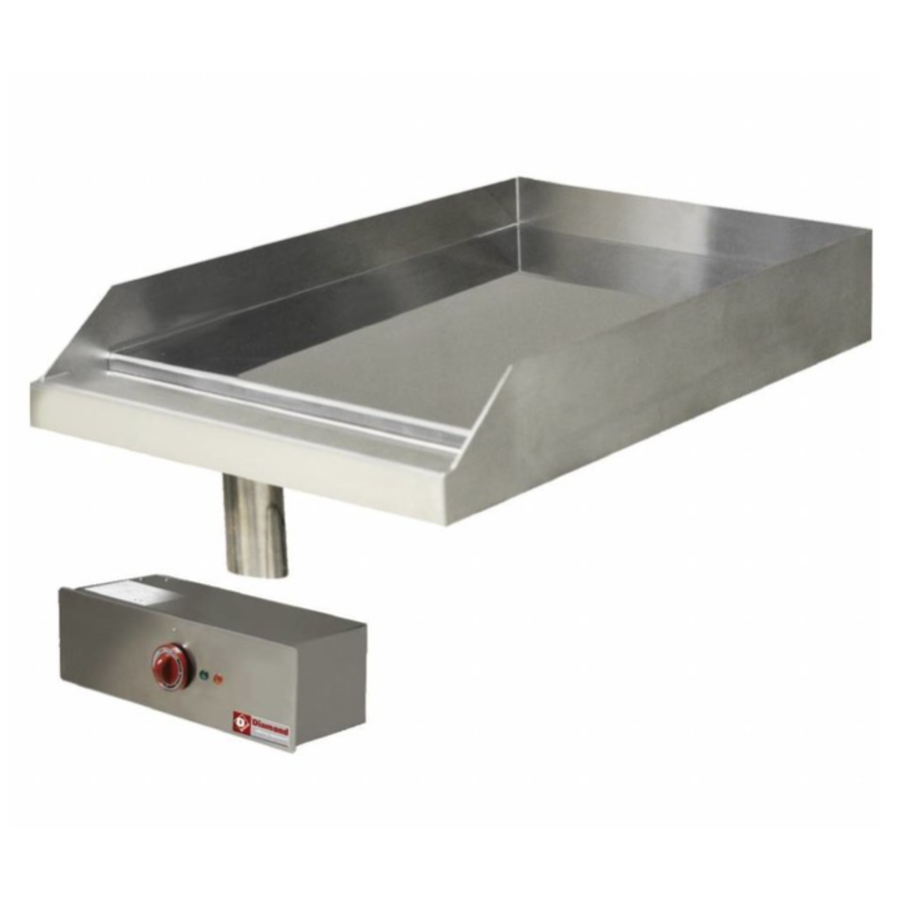 Plaque de Cuisson Lisse | Electrique | Inox | à Encastrer | 400V/4,5kW