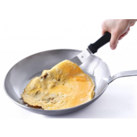 Spatules à Crêpes Inox - Manche Polypropylène - 11x1,9cm