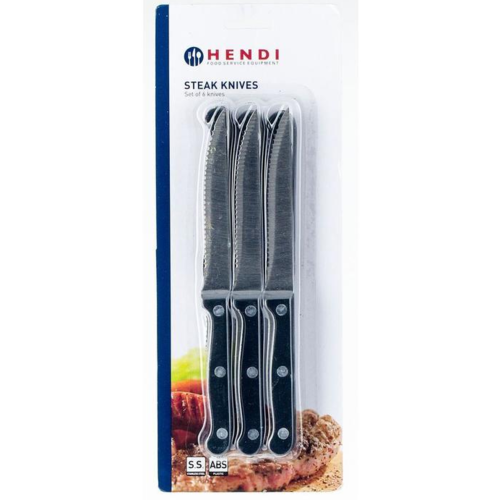  Hendi Couteau à Steak | Inox | 21,5cm 