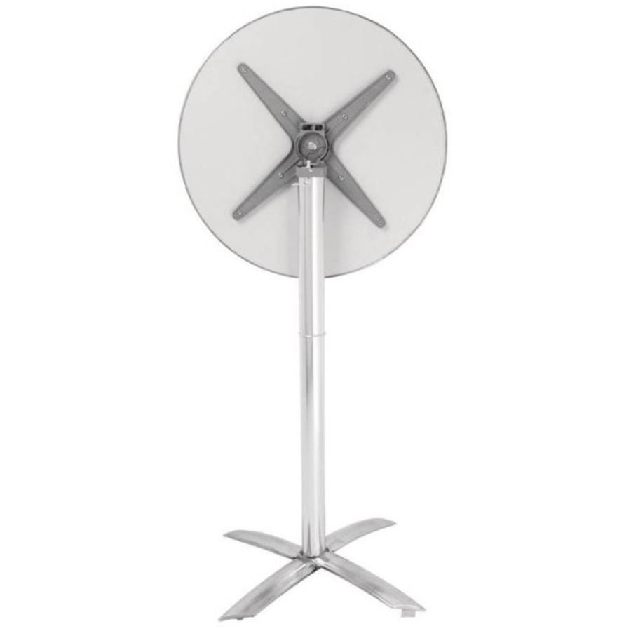 Mange-debout | Inox | Plateau Basculant | 105(H) x 60(Ø)cm