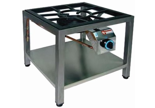  ProChef Brûleur Gaz | pour Paella | Ø250mm | 25 kW | 600x600x550(h)mm 