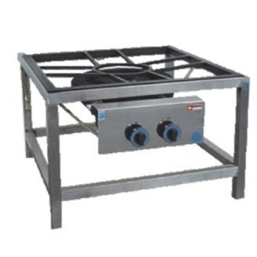  ProChef Brûleur Gaz | pour Paella | Inox | Ø 450mm | Modèle de Table | 27,2 kW | 800x900x(h)550mm 