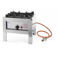 Réchaud à Gaz  | Inox  | 6,7 kW | 425x425x400(h)mm