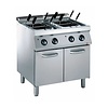 ProChef Cuiseur de Pates | INOX | Electrique | 2x 24,5 Litres | 400V/12kW | 800x700x850/920(h)mm