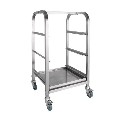  ProChef Chariot pour Casiers à verres  Inox  3 niveaux 83x 35 x 35 cm 