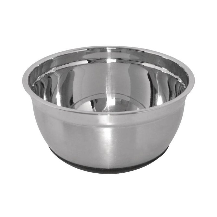 Bassine Inox - Fond Silicone - 3 Tailles