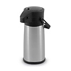 Hendi Pot à Pompe Inox | Système de Pression | 2200ml