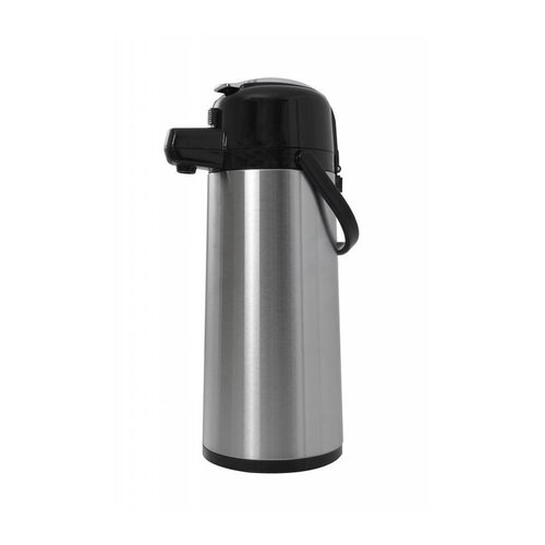  Saro Thermos | Inox | avec Pompe | 2,2 Litres 