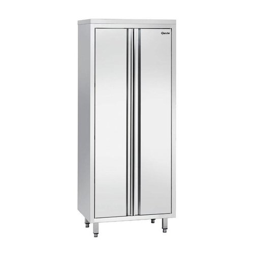  Bartscher Armoire Haute Inox / 3 Étagères / 1000(L)x700(P)x2000(H)mm 